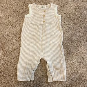 Adorable Gauze/Linen Jumper onesie